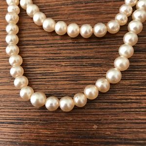 Vintage Long Pearl Necklace